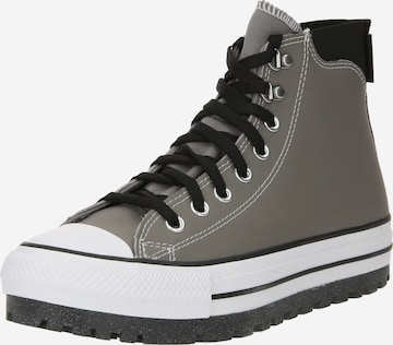 CONVERSE Visoke superge 'CHUCK TAYLOR ALL STAR CITY' | siva barva: sprednja stran