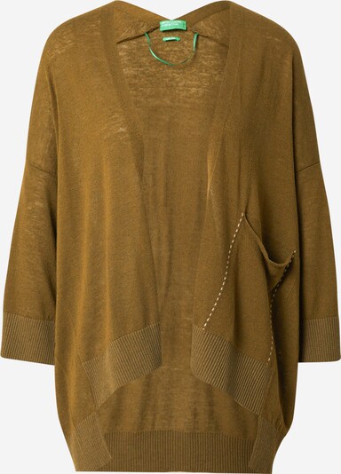 UNITED COLORS OF BENETTON Strickjacke en khaki, Vue avec produit