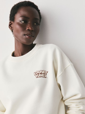 Sweat-shirt 'Tweety Pie' Next en beige