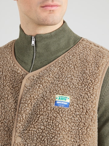 AMERICAN VINTAGE Kamizelka 'HOKTOWN' w kolorze brązowy