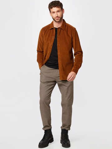 Only & Sons - Ajuste regular Camisa 'BRAN' en marrón