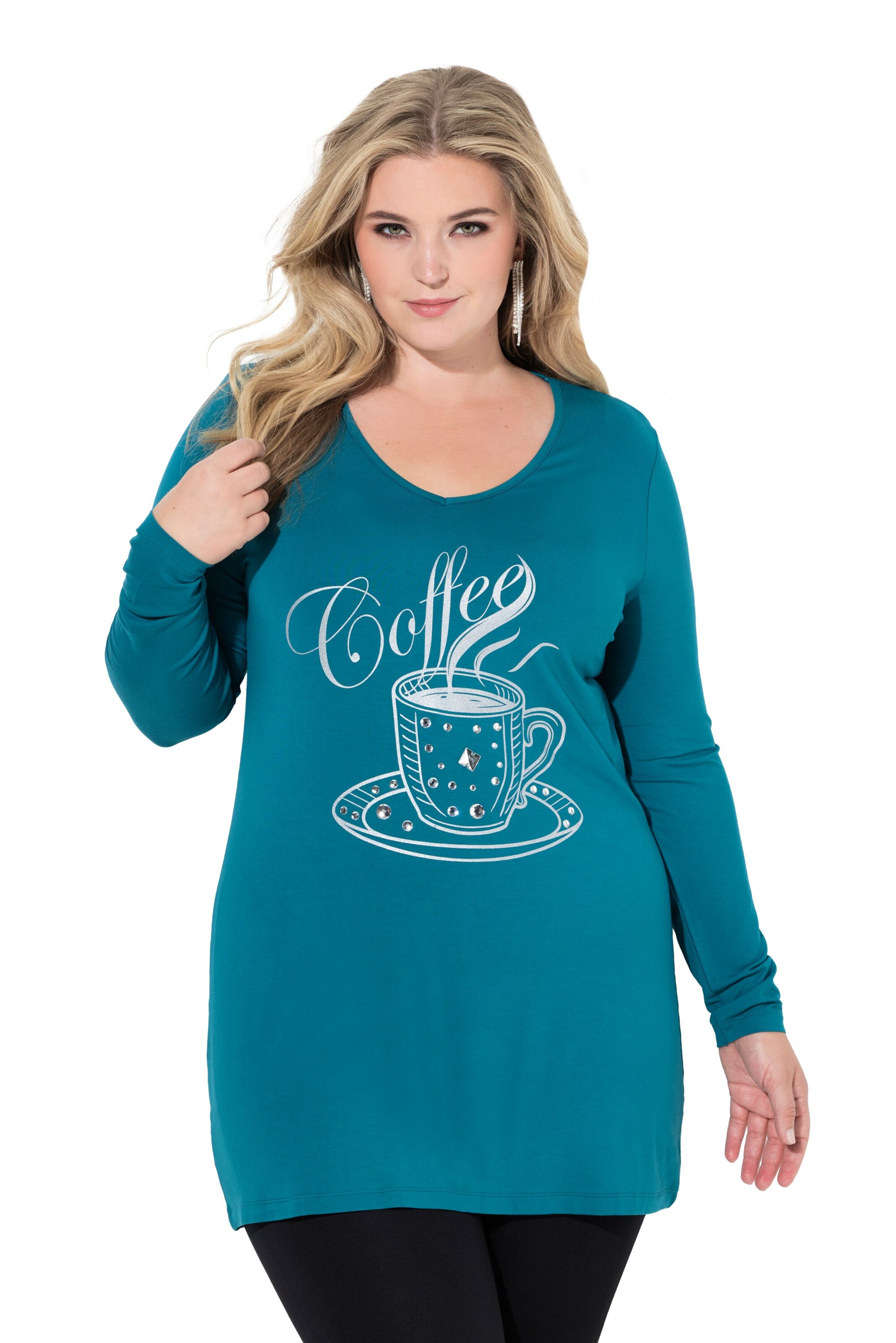 MIAMODA Shirt in Blau: Vorderseite