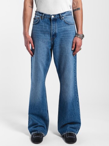 Dr. Denim Loosefit Jeans 'Rift Wide Bootcut' in Blauw