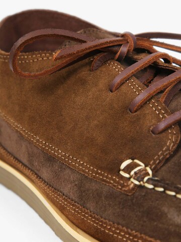 Scalpers Lace-up shoe 'Tiger' in Brown