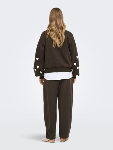 Felpa 'ONLMacy' di ONLY in marrone