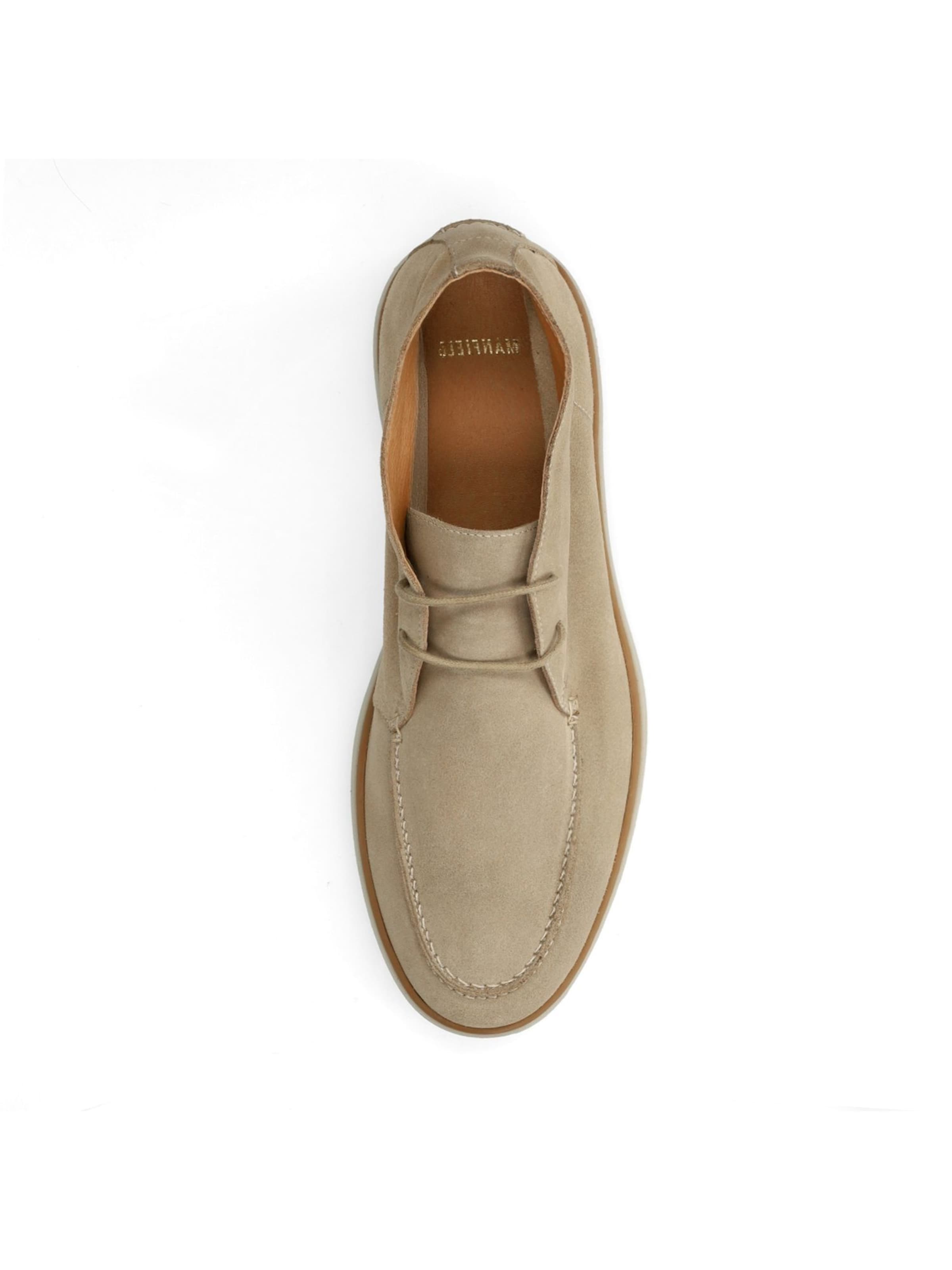 MANFIELD Veterschoen in Beige