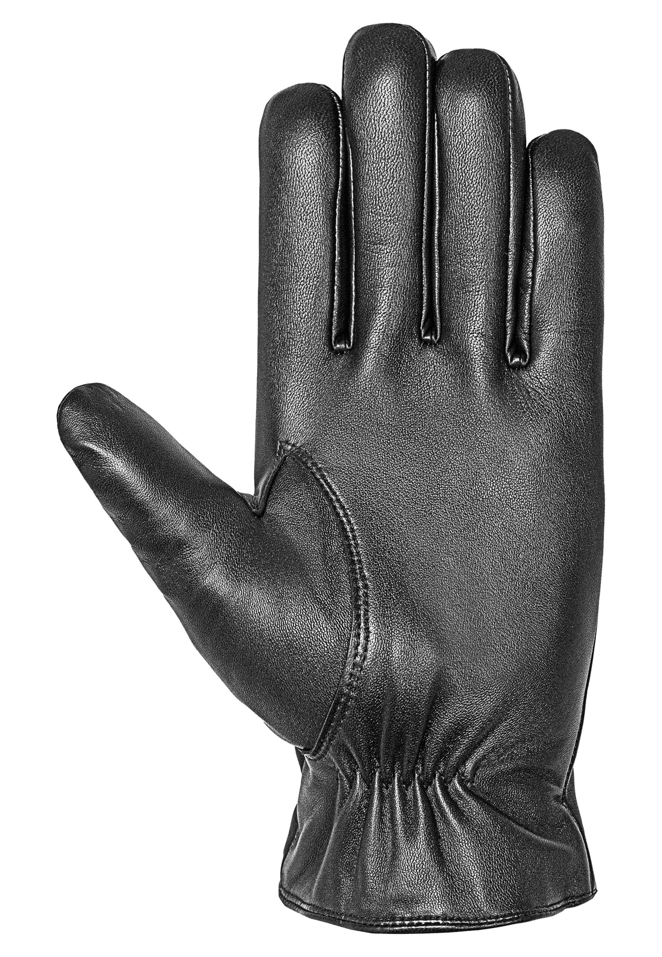 REUSCH Full Finger Gloves in Black