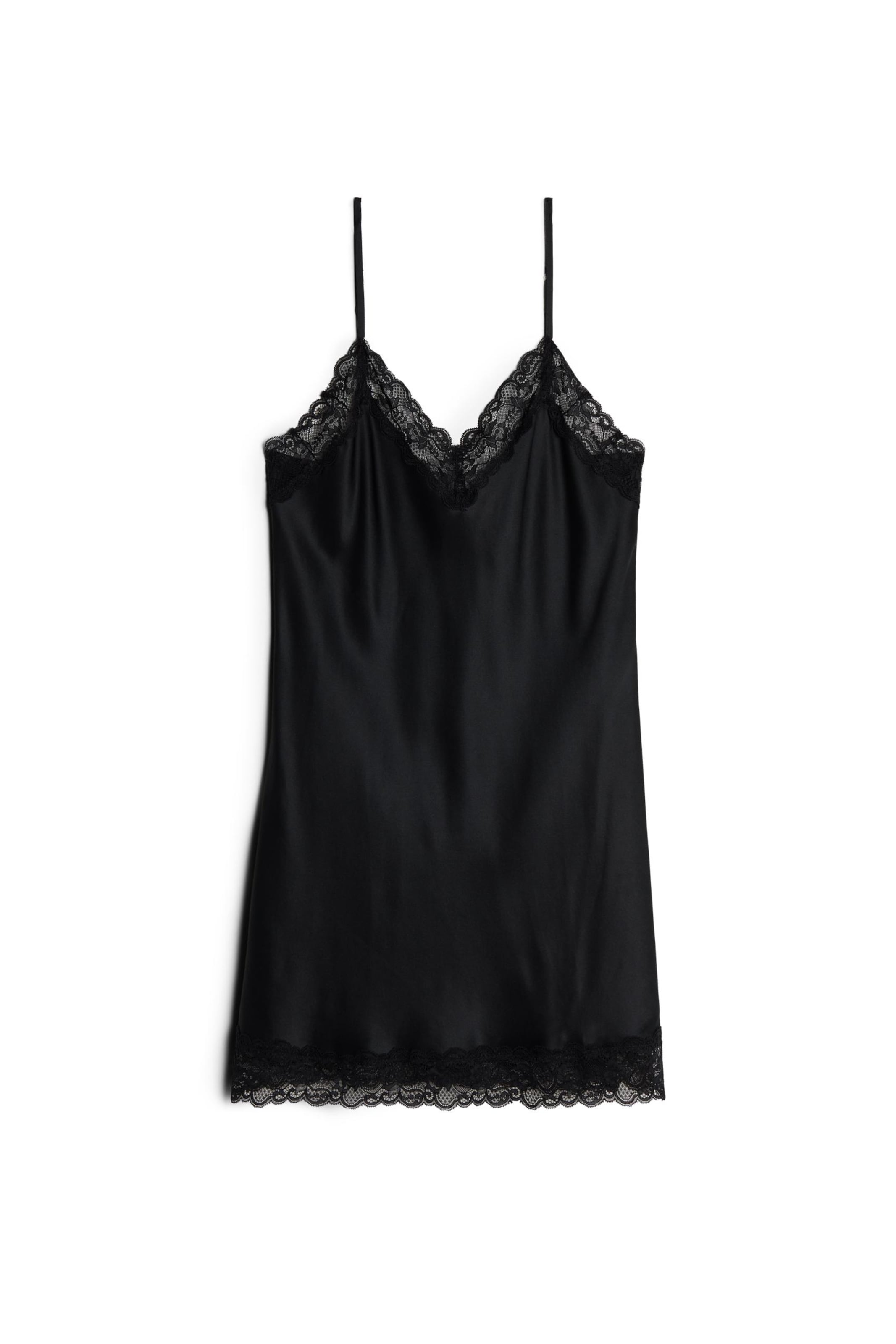 INTIMISSIMI Negligée in Schwarz: Vorderseite