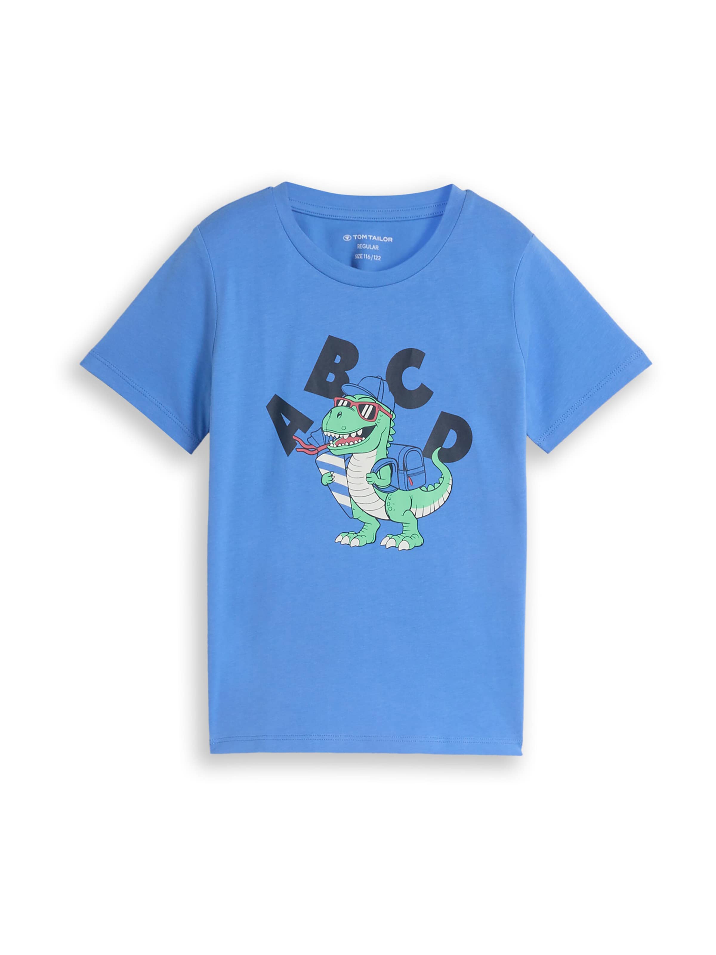 TOM TAILOR - Camiseta en azul: frente