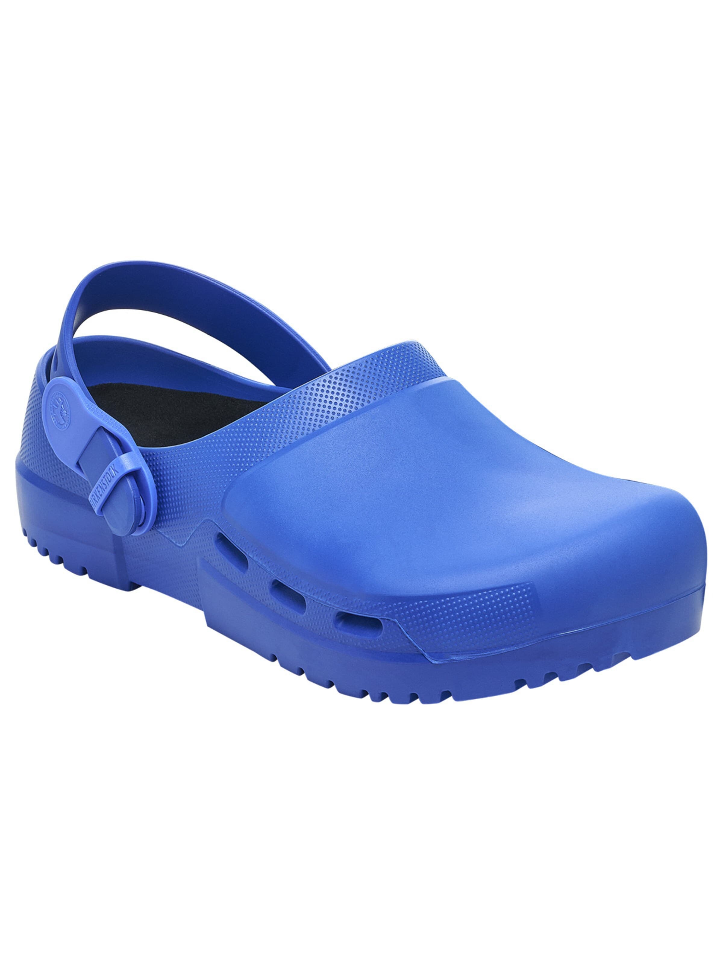 BIRKENSTOCK Clogs 'Freizeitschuh Birki-Air' in Blau: Vorderseite