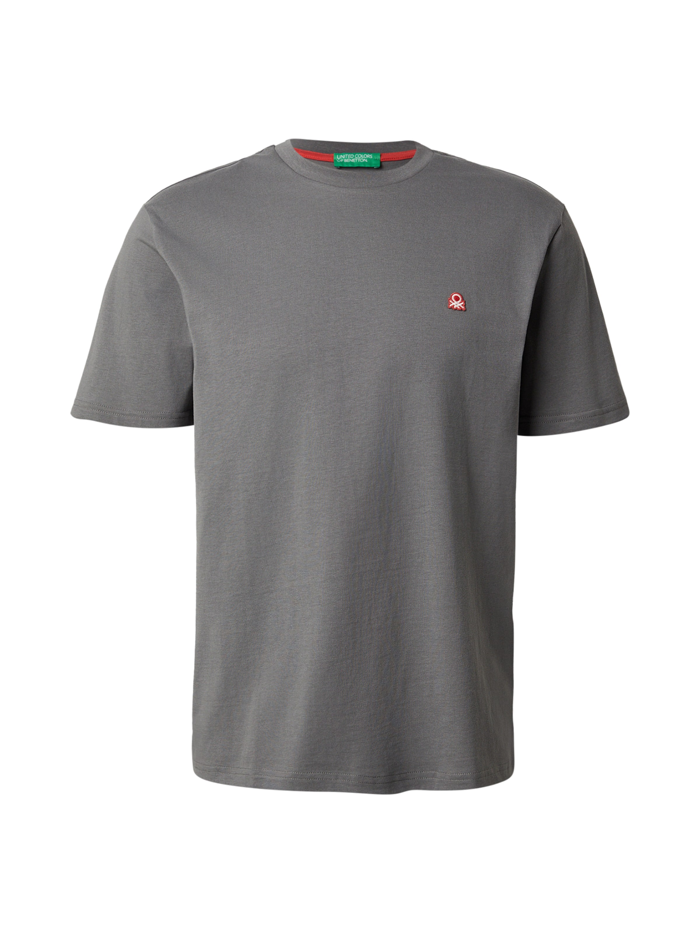 UNITED COLORS OF BENETTON Shirt in Grey: front