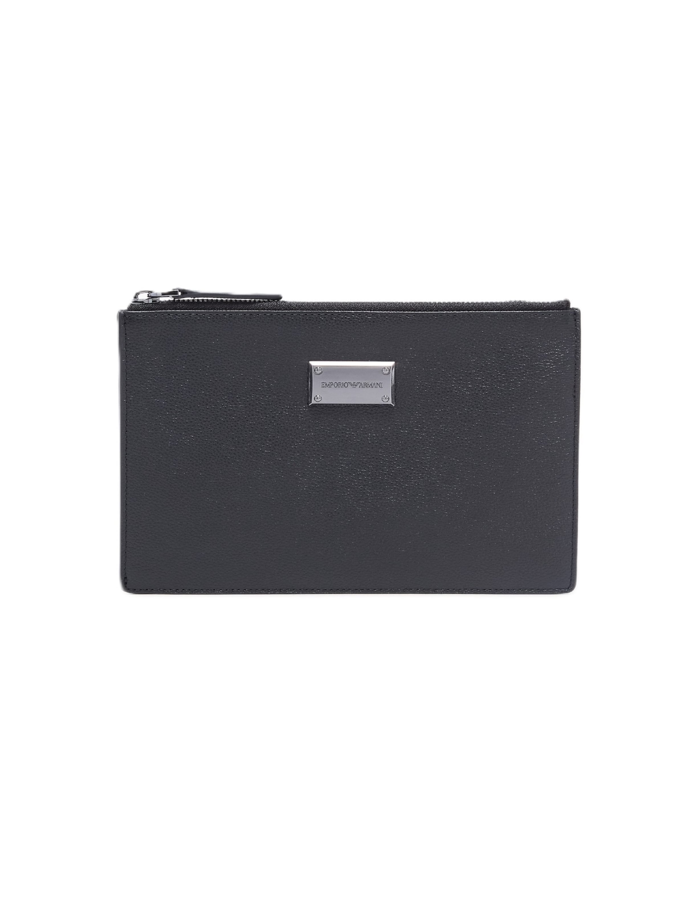 Emporio Armani Wallet 'EM004545 AF13788' in Black: front