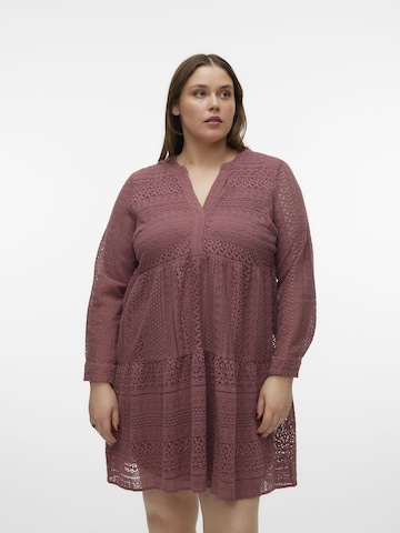 Vero Moda Curve Tunic in Pink: front