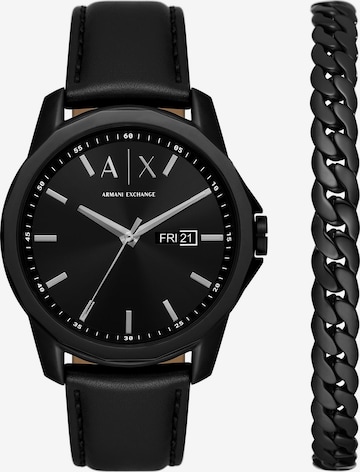 ARMANI EXCHANGE - Conjuntos de bijuteria em preto: frente