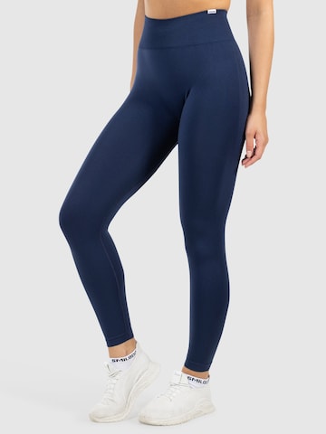 Skinny Pantalon 'Amaze Scrunch' Smilodox en bleu