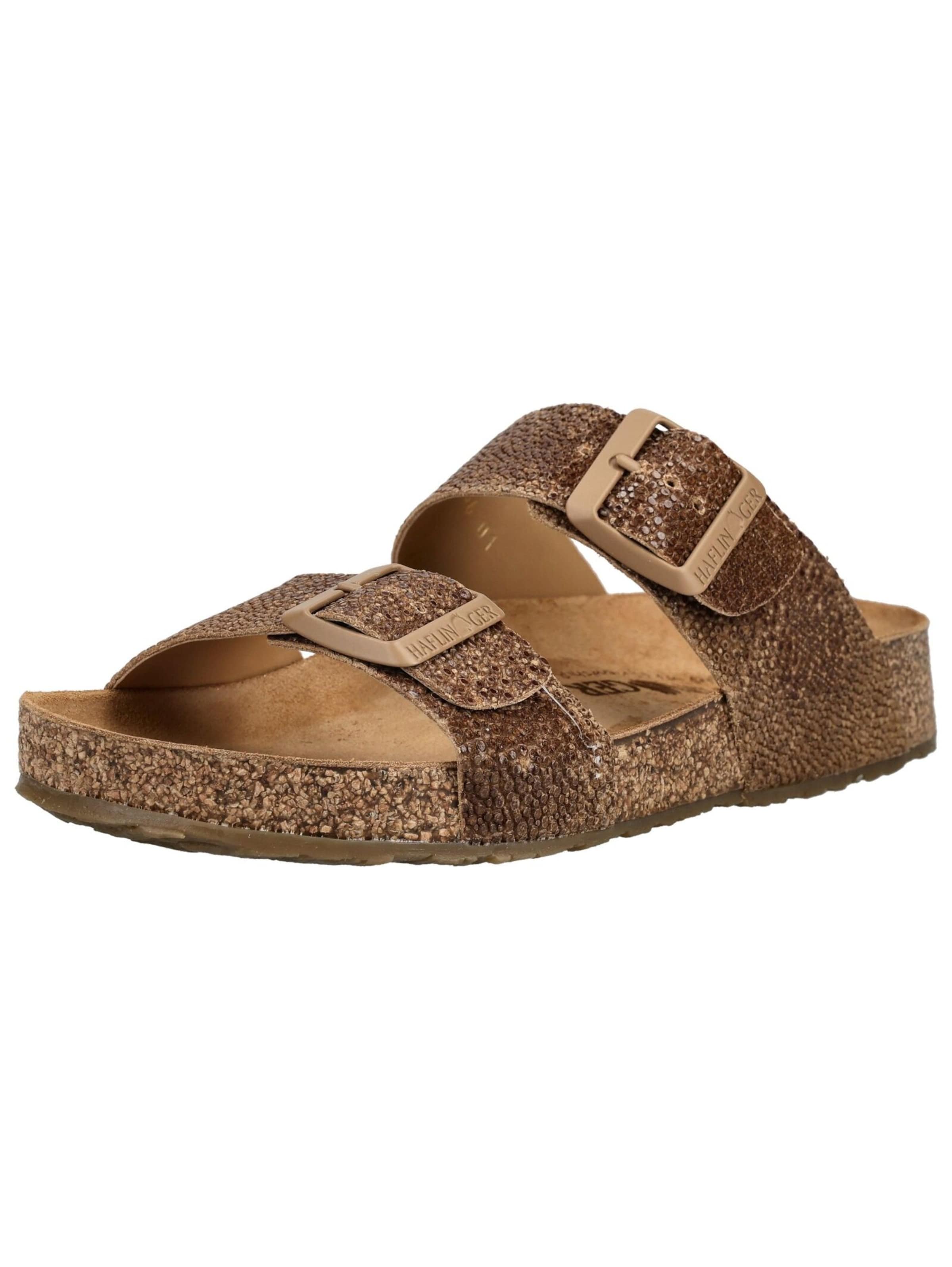 HAFLINGER Mule in Brown: front