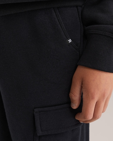 Effilé Pantalon WE Fashion en noir