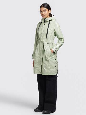 khujo Between-Seasons Coat 'Alecia' in Green