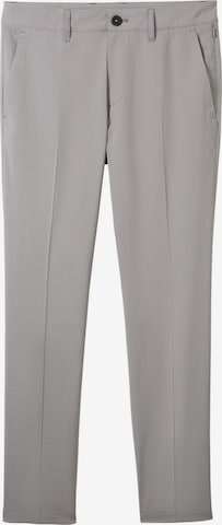 Pantalon à plis TOM TAILOR en gris : devant