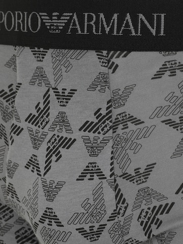 Boxeri de la Emporio Armani pe gri