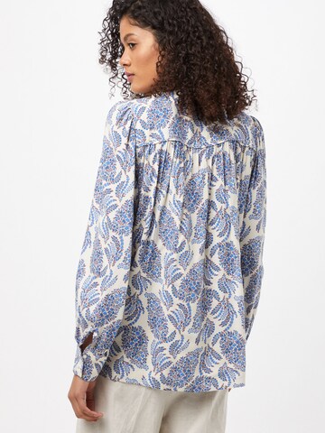 Maison 123 Blouse 'TUNON' in Blue