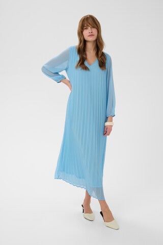 CULTURE Jurk 'Milani Cheila' in Blauw: voorkant