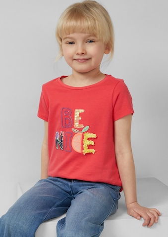 T-Shirt s.Oliver en rouge : devant