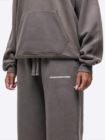 Good For Nothing Wide leg Broek in Grijs