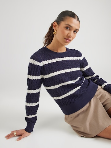 Pepe Jeans Pullover 'ABACK' in Blau: Vorderseite