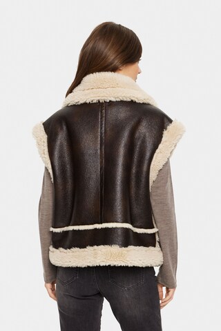 Gilet 'IsauraSZ' SAINT TROPEZ en marron