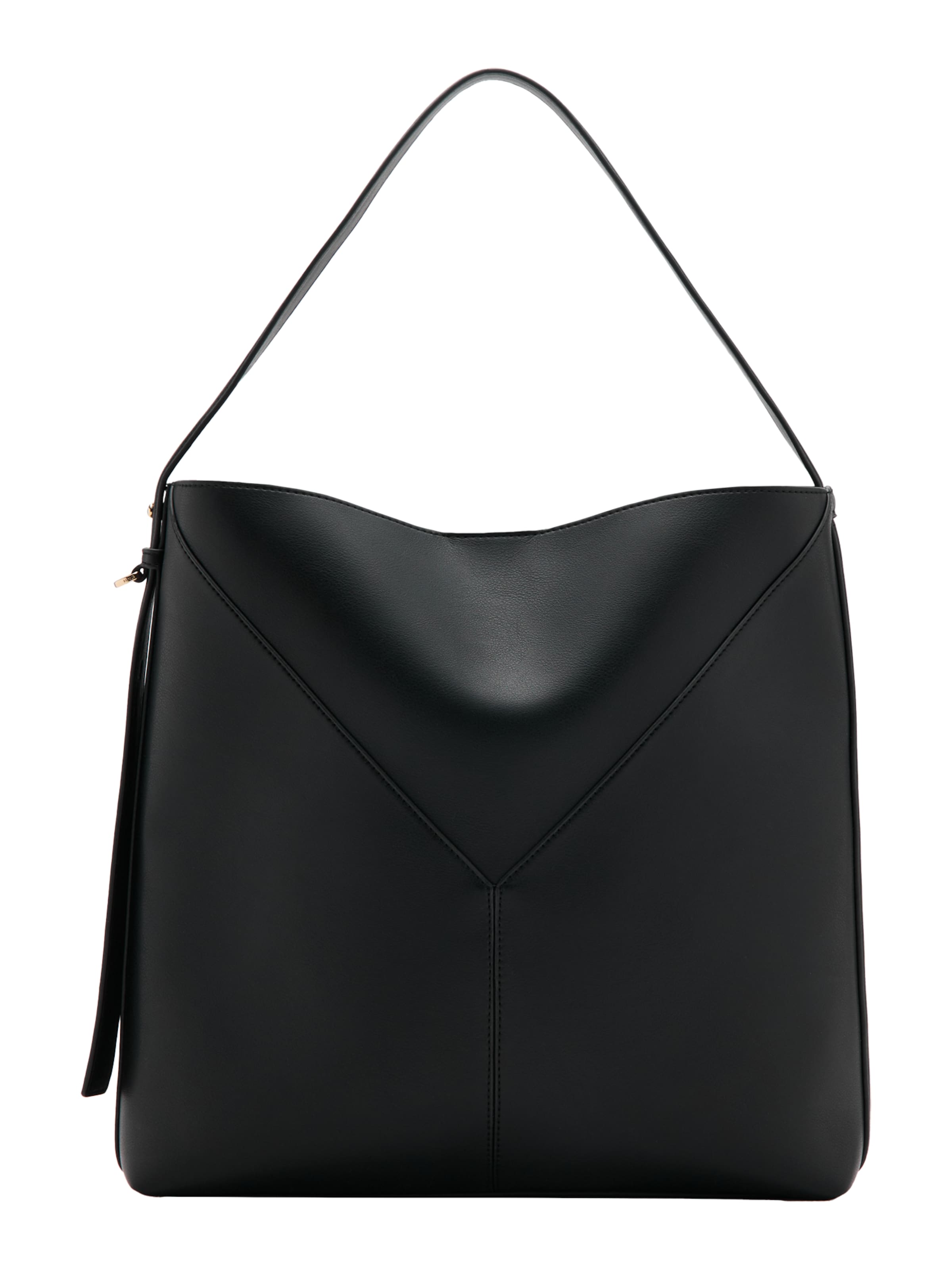 MANGO Schultertasche 'G-Cortado' in Schwarz: Vorderseite