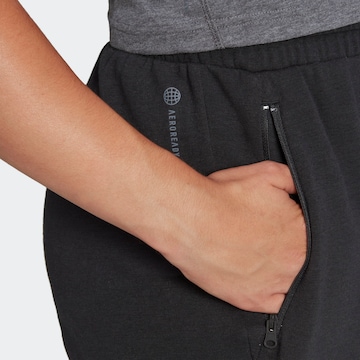 ADIDAS PERFORMANCE Loose fit Workout Pants 'Train Essentials -Fit ' in Black