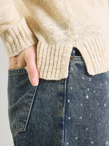 VILA Pulóver 'VIPOCA' - bézs