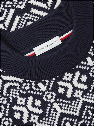 TOMMY HILFIGER Pullover in Blau