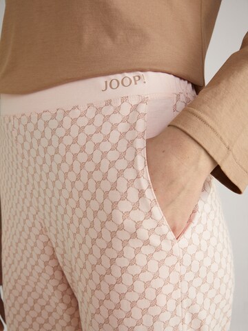 JOOP! Regular Pajama Pants in Beige