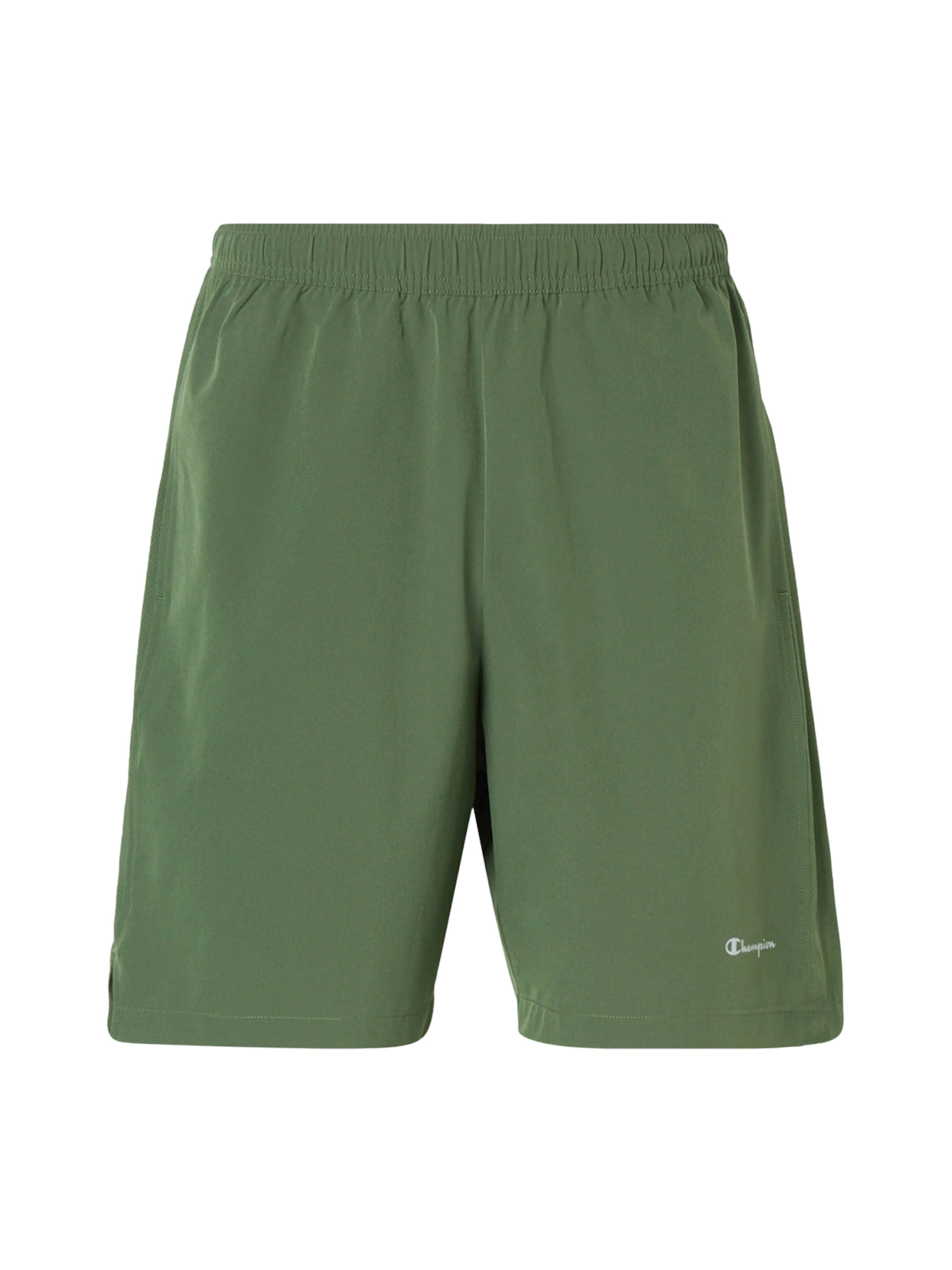 Champion - Pantalón deportivo en verde: frente