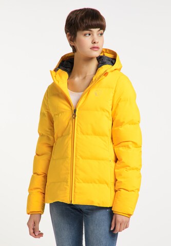 MYMO Χειμερινό μπουφάν σε κίτρινο: μπροστά