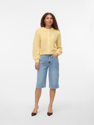 VERO MODA Strickjacke 'VMWilo' in Gelb
