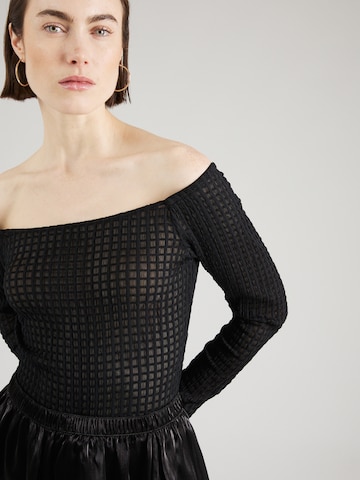 modström Shirt Bodysuit 'Genifer' in Black