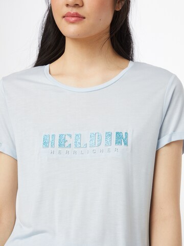 Herrlicher T-Shirt 'Kendall' in Blau