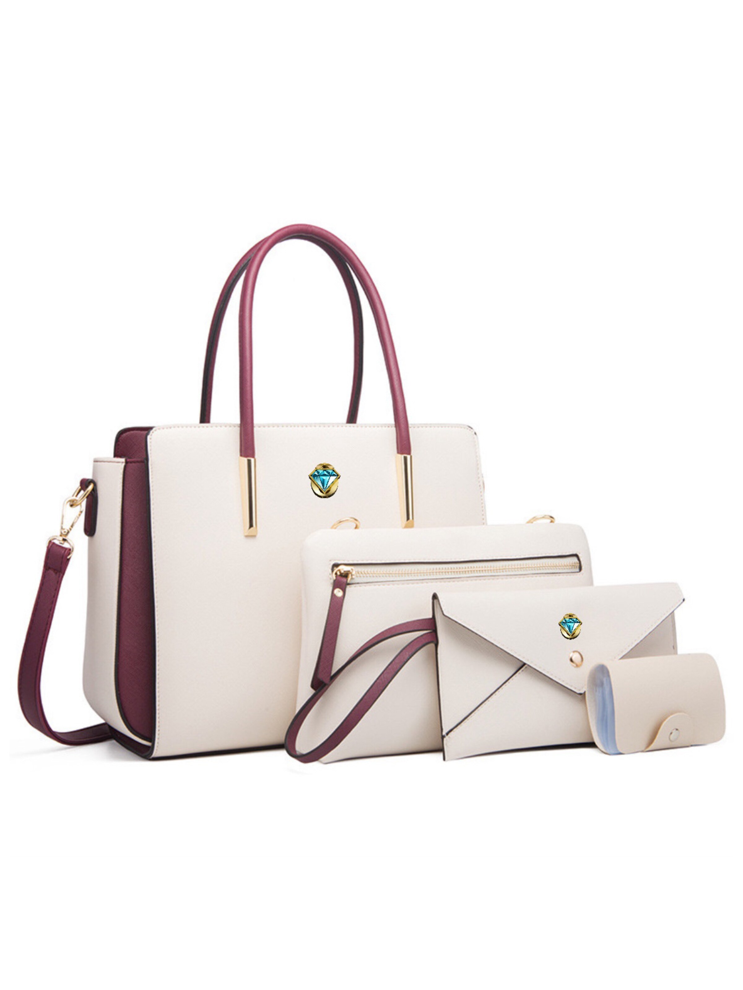 Elegon Handbag 'Model Turkey' in Purple: front