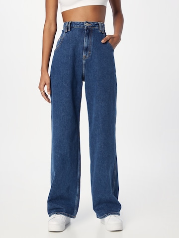 Tommy Jeans Wide leg Jeans in Blue: front