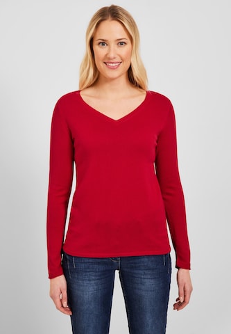 CECIL Sweater in Red: front
