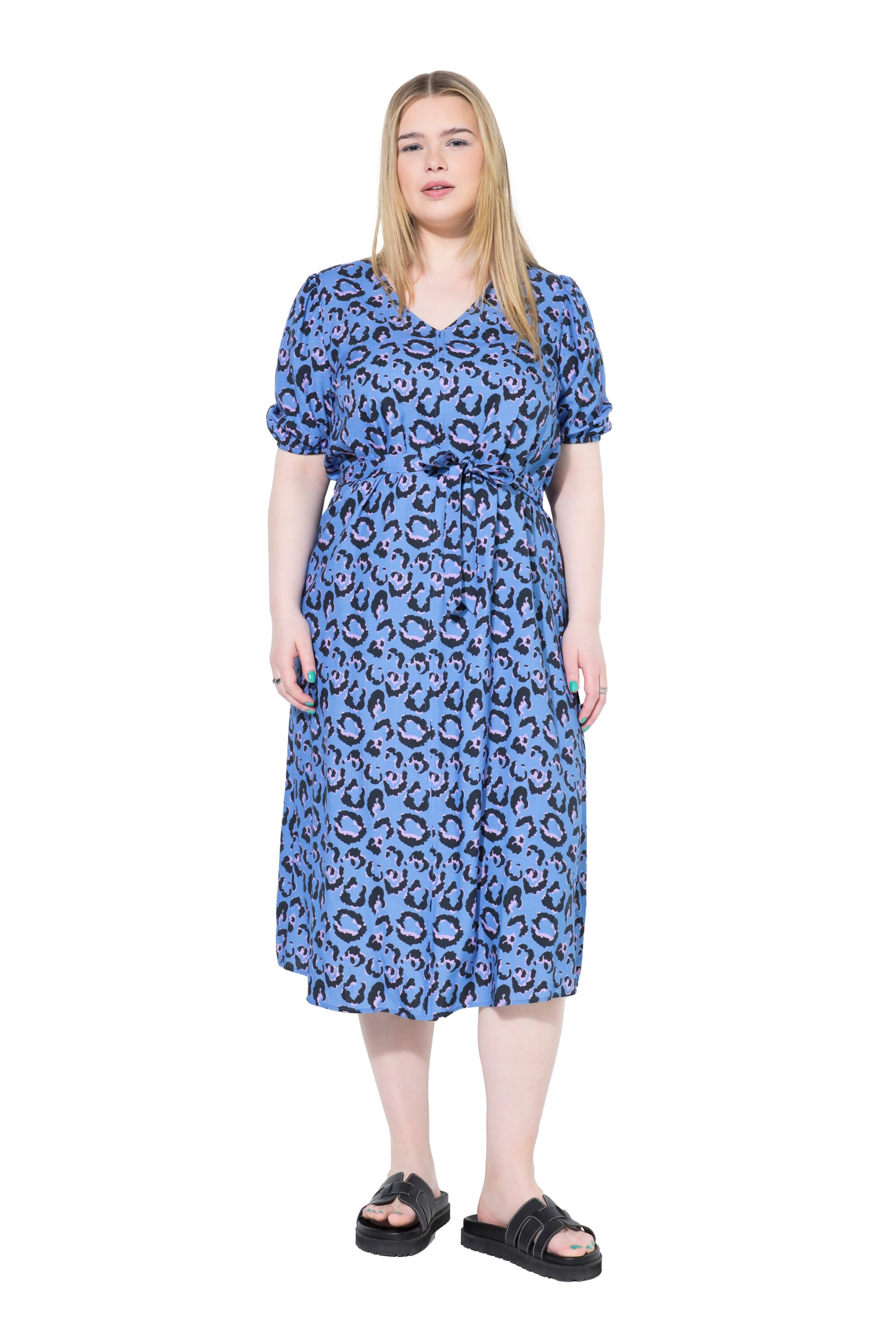 Studio Untold Kleid in Blau: Vorderseite