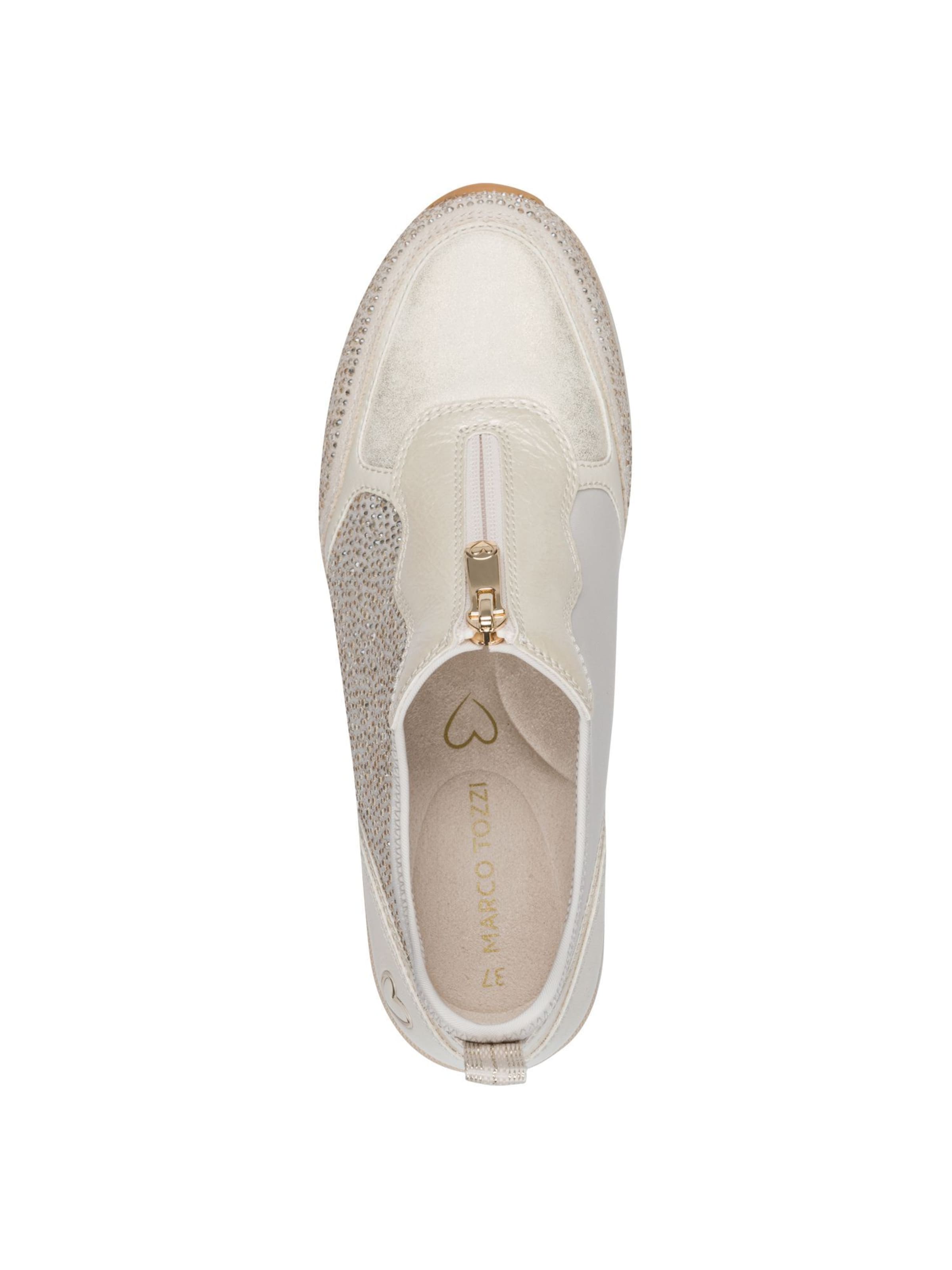 MARCO TOZZI Sneakers laag in Beige