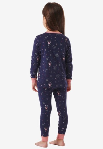 SCHIESSER Pajamas 'Original Classics' in Blue