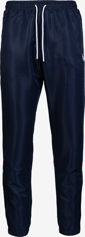 Sergio Tacchini Regular Workout Pants 'Jura' in Blue: front