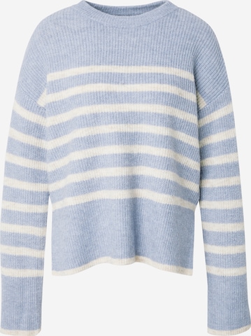 mėlyna PIECES Megztinis 'PCLINE': priekis