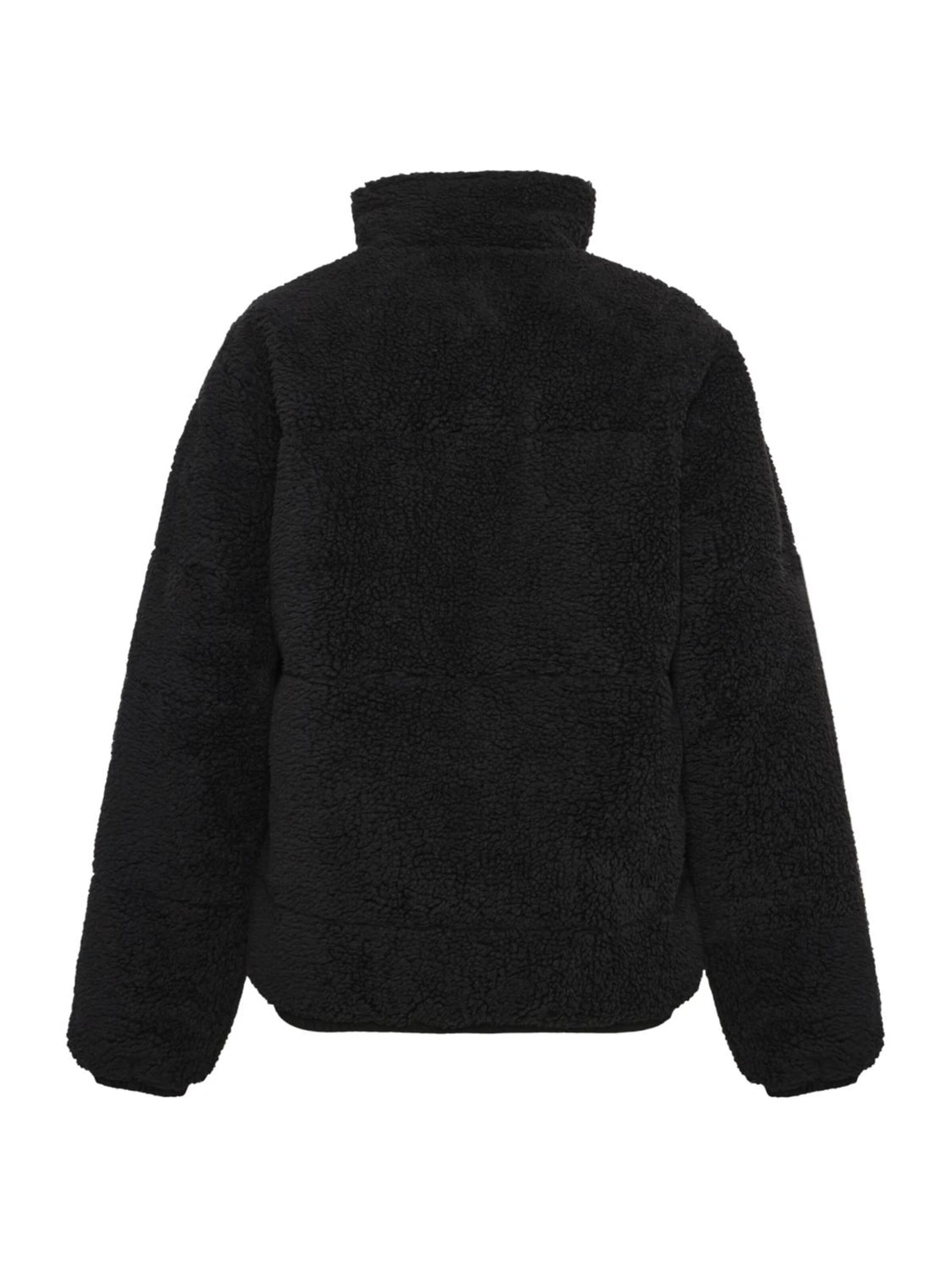 GRUNT Winter Jacket 'GRLaus Teddy' in Black