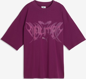 T-Shirt fonctionnel PUMA en rose : devant
